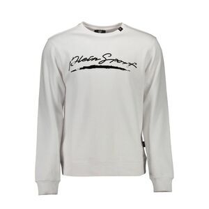 Plein Sport Bianco Cotton Mens Men's Sweatshirt